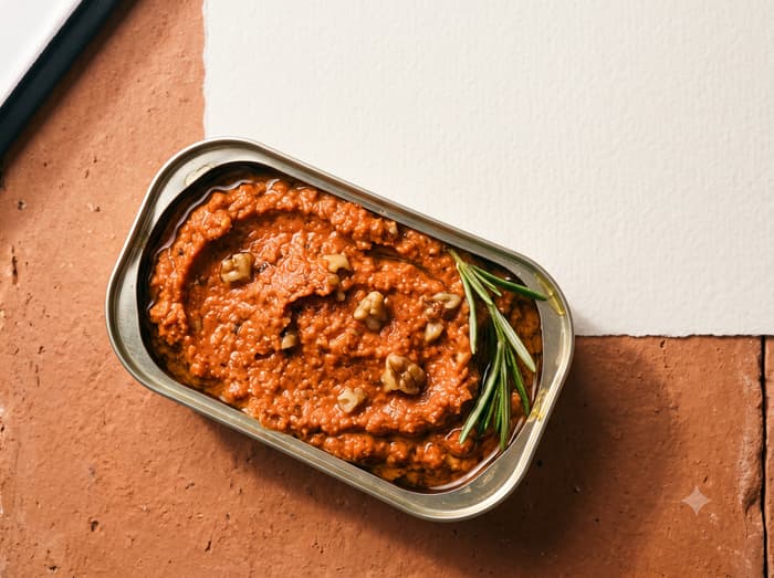 Muhammara on the Tray