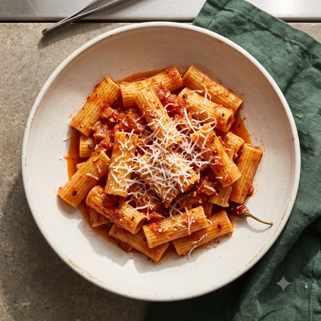 Rigatoni all'Amatriciana